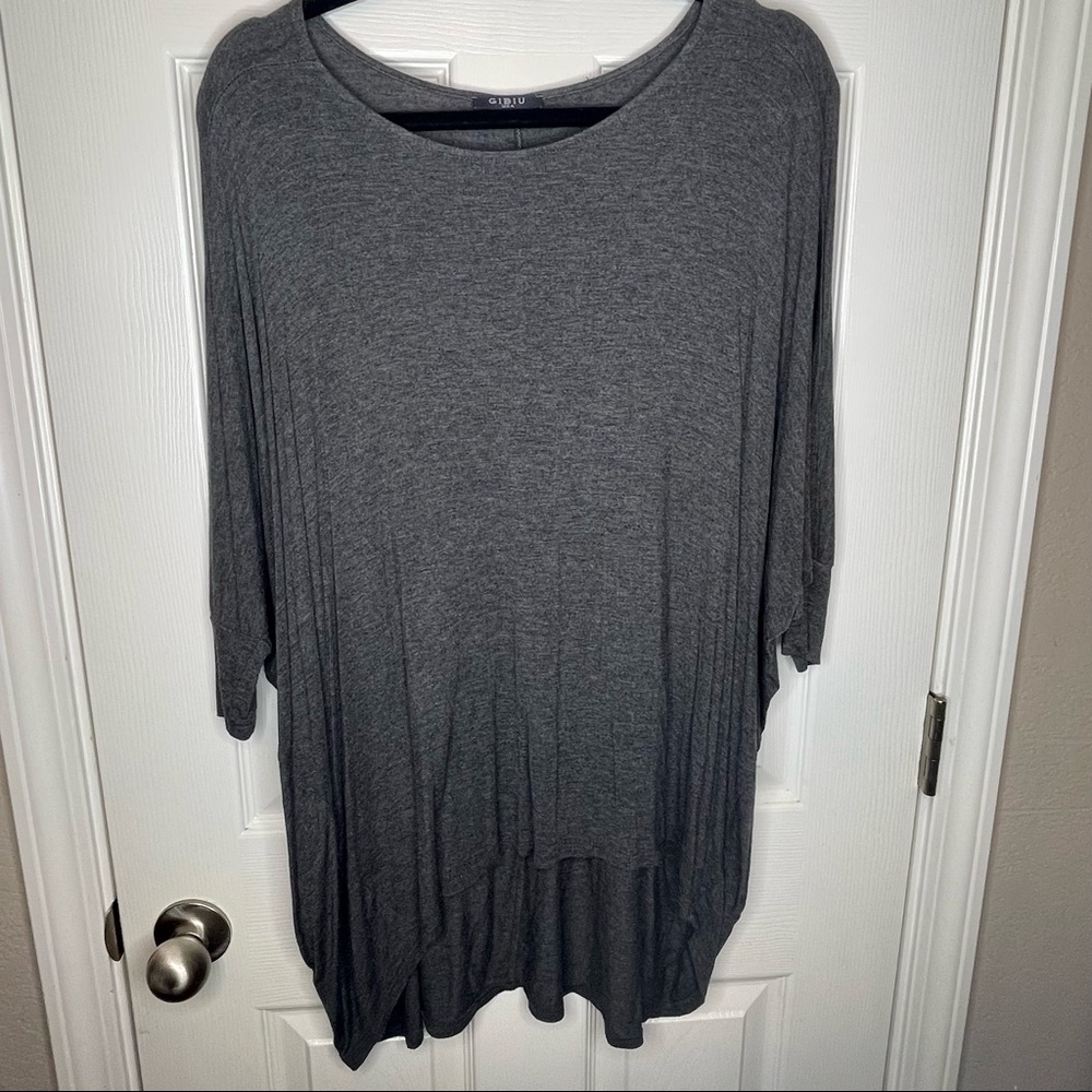 Gray Long Tunic